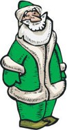 green santa