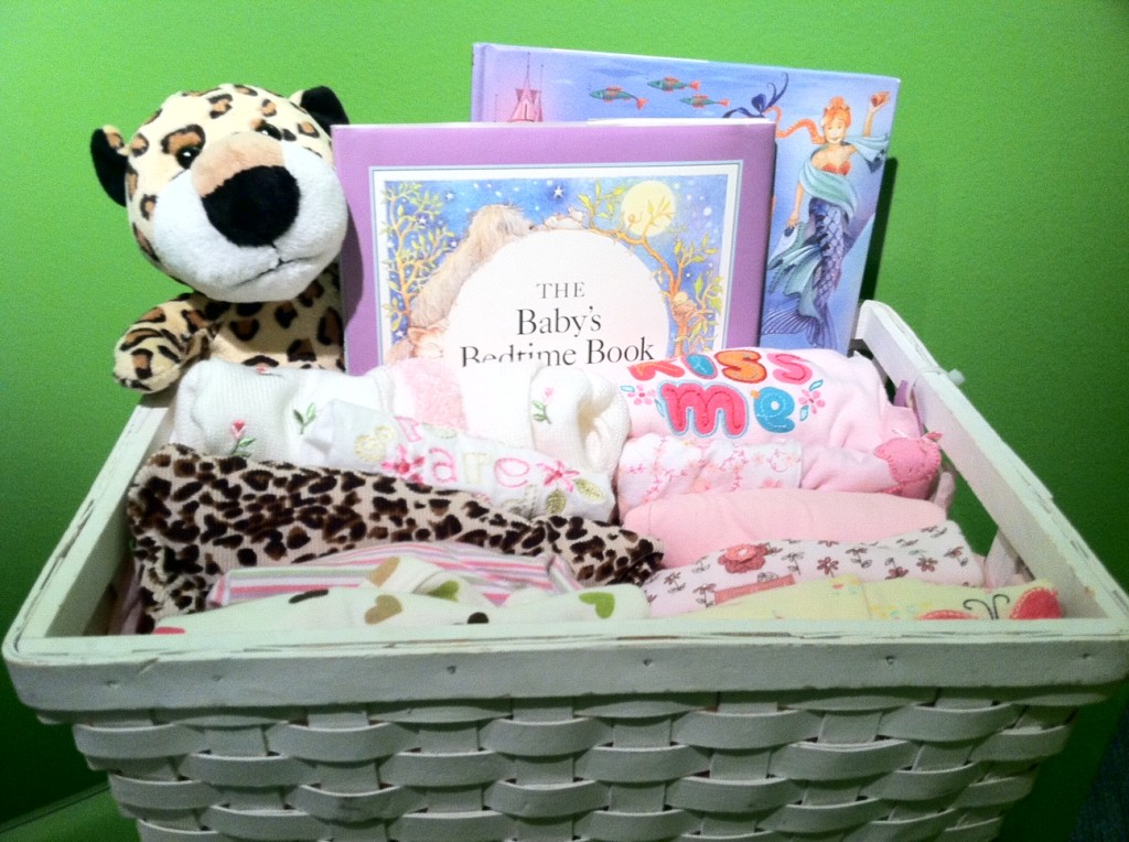 Thrift Town Baby Items Basket
